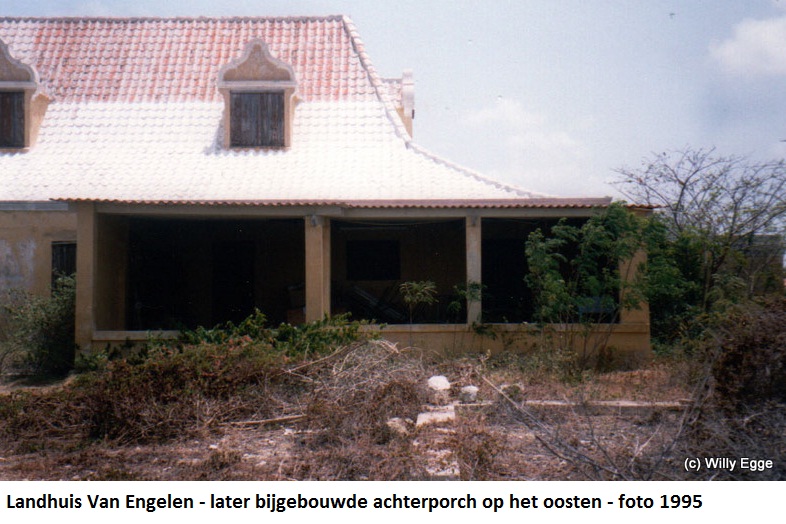 20. Van Engelen - later bijgebouwde achterporch op het oosten 1995